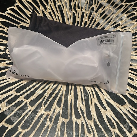 NWT: KREWE ST. LOUIS OPTICAL | MATTE CRYSTAL + SUNDAY TORTOISE 12K - Picture 7 of 9